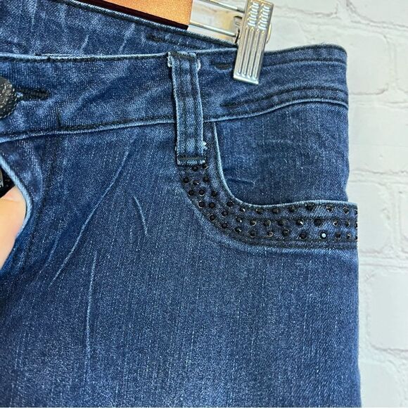 Baccini Dark Wash Skinny Jeans size 10 - Picture 5 of 9